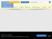 Tablet Screenshot of newbeginningsmedical.com